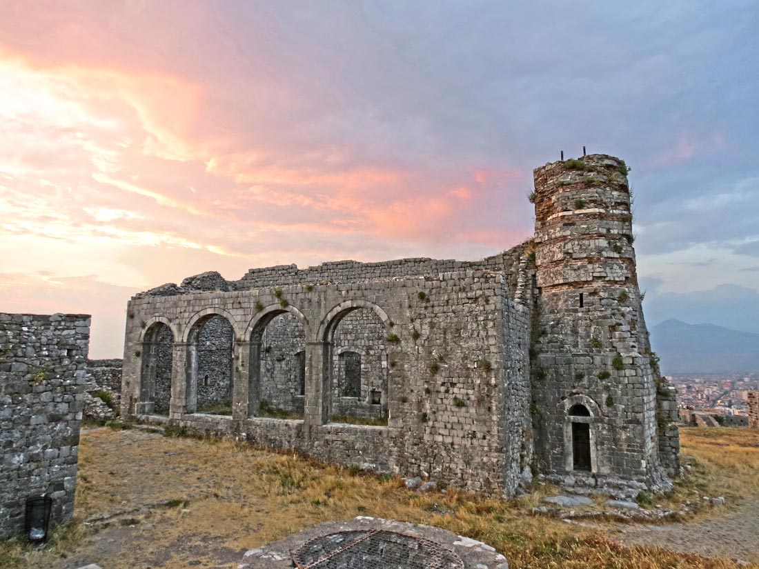 Castillo de Rozafa en Shkodër