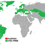 Países que no necesitan VISA para entrar a Albania