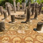 Ruinas del baptisterio de Butrint