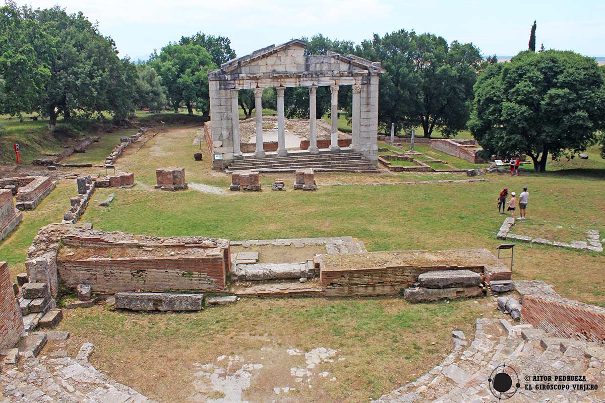 El yacimiento de Apollonia